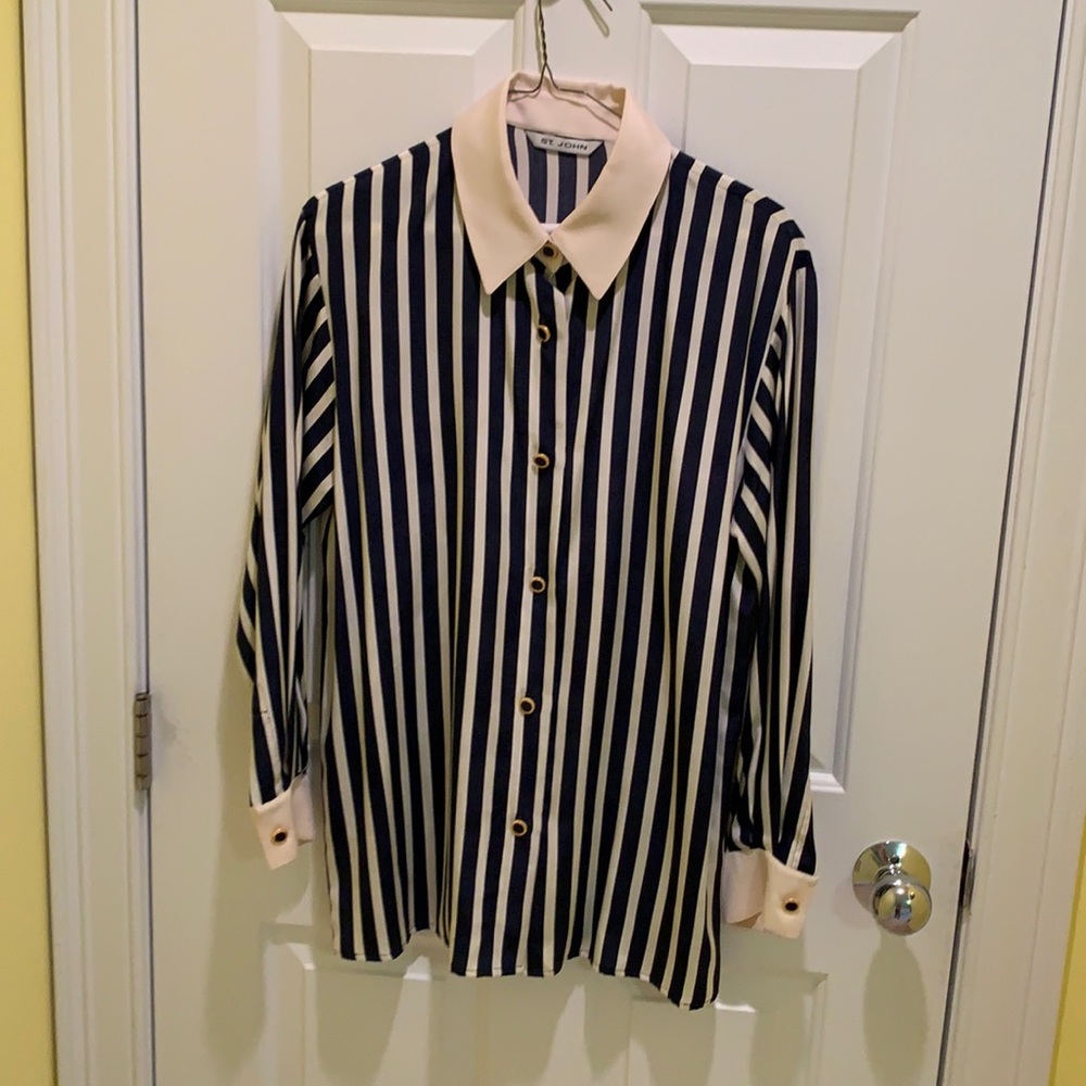 St. John Silk Blouse